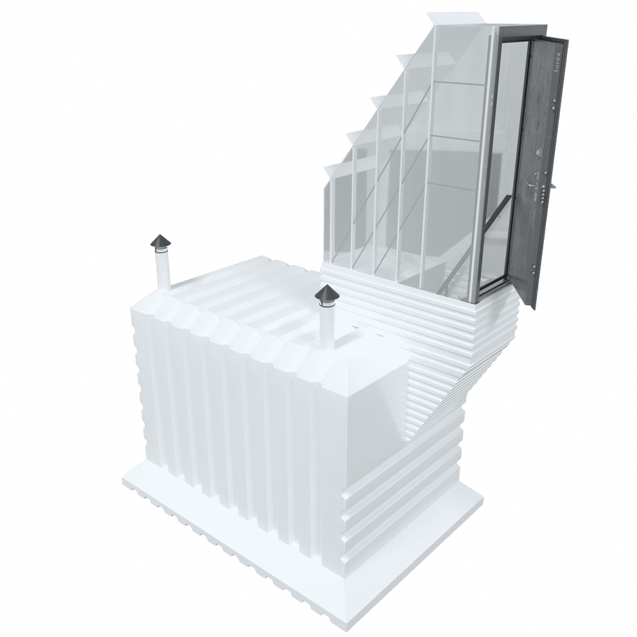 Погреб Амбар пологий