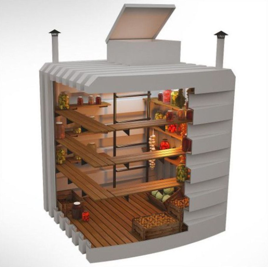 Погреб-кессон Тингард 2500