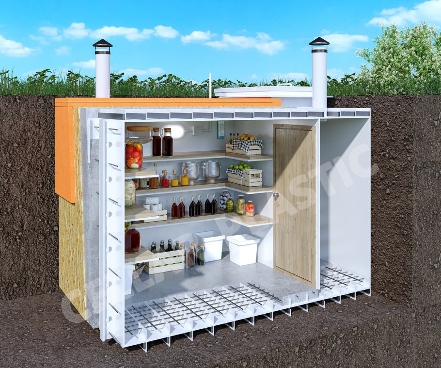 Пластиковые погреба Селлар