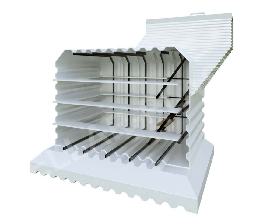 Пластиковый погреб Амбар бесшовный