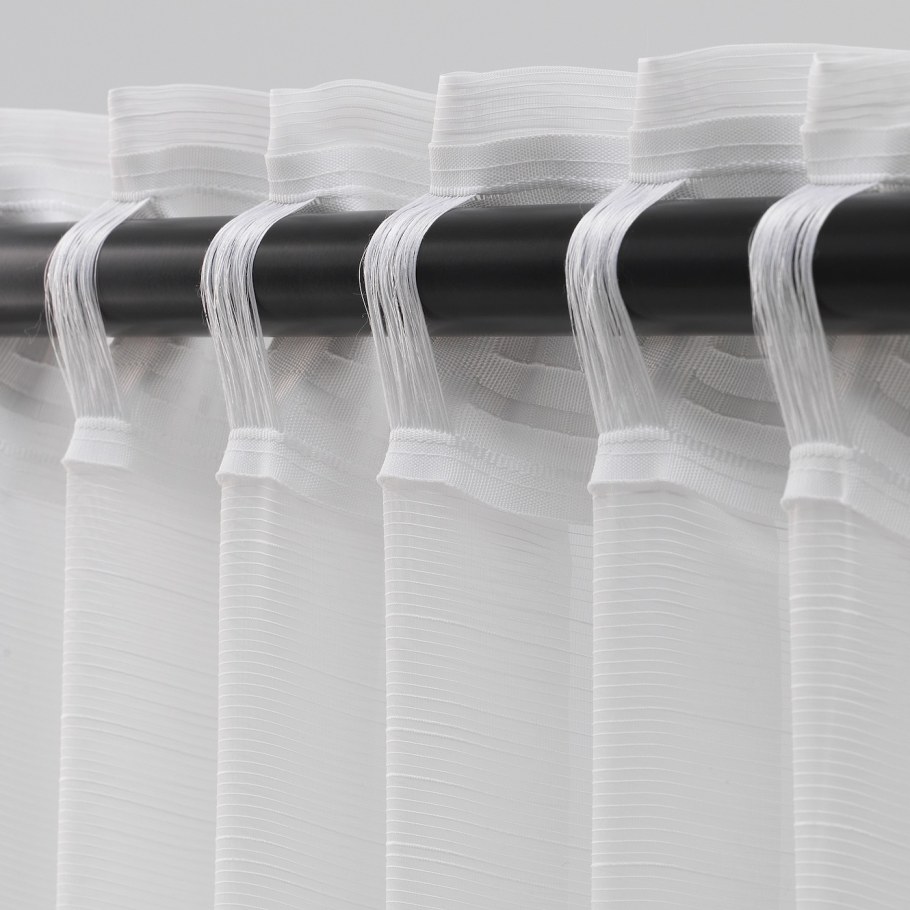 Гертруд гардины, 2 шт., белый, 145x300 см