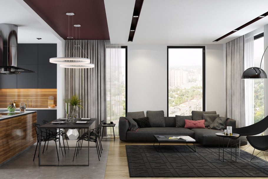 Интерьер коттеджа в стиле Минимализм