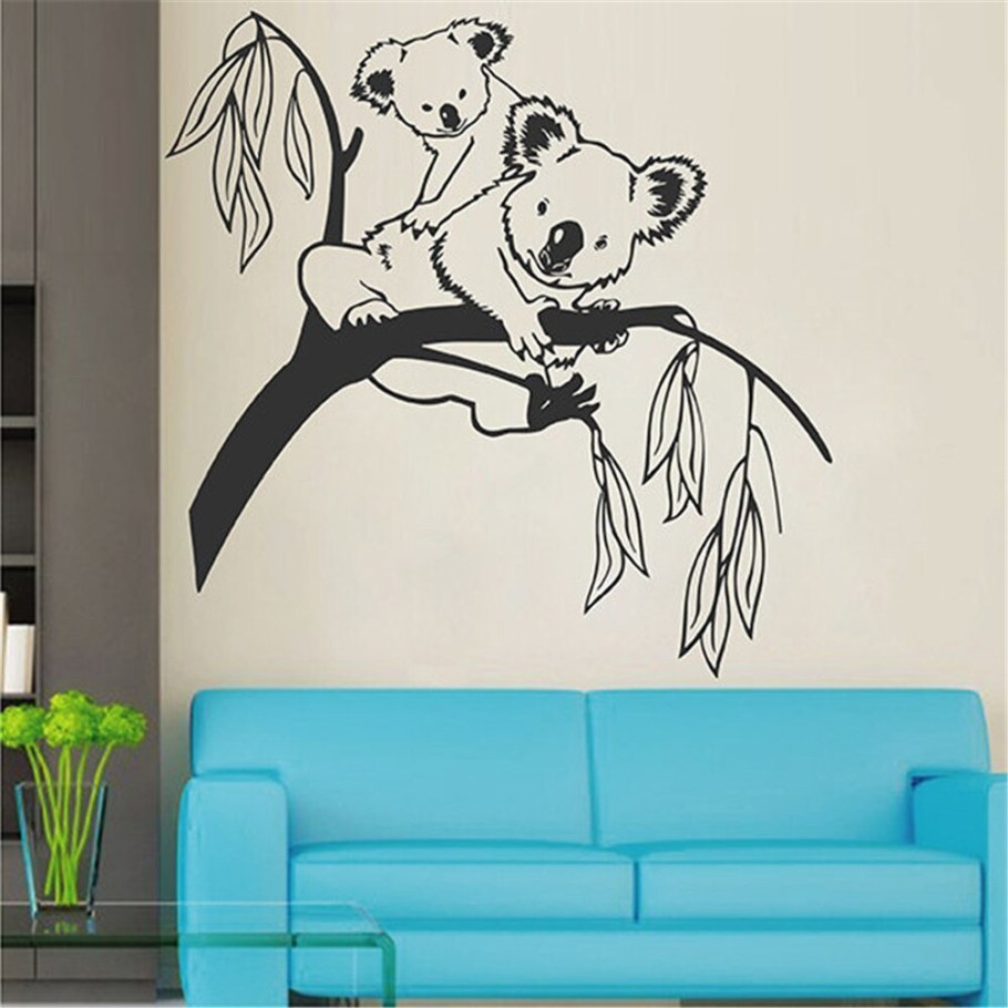 Трафареты для стен животные