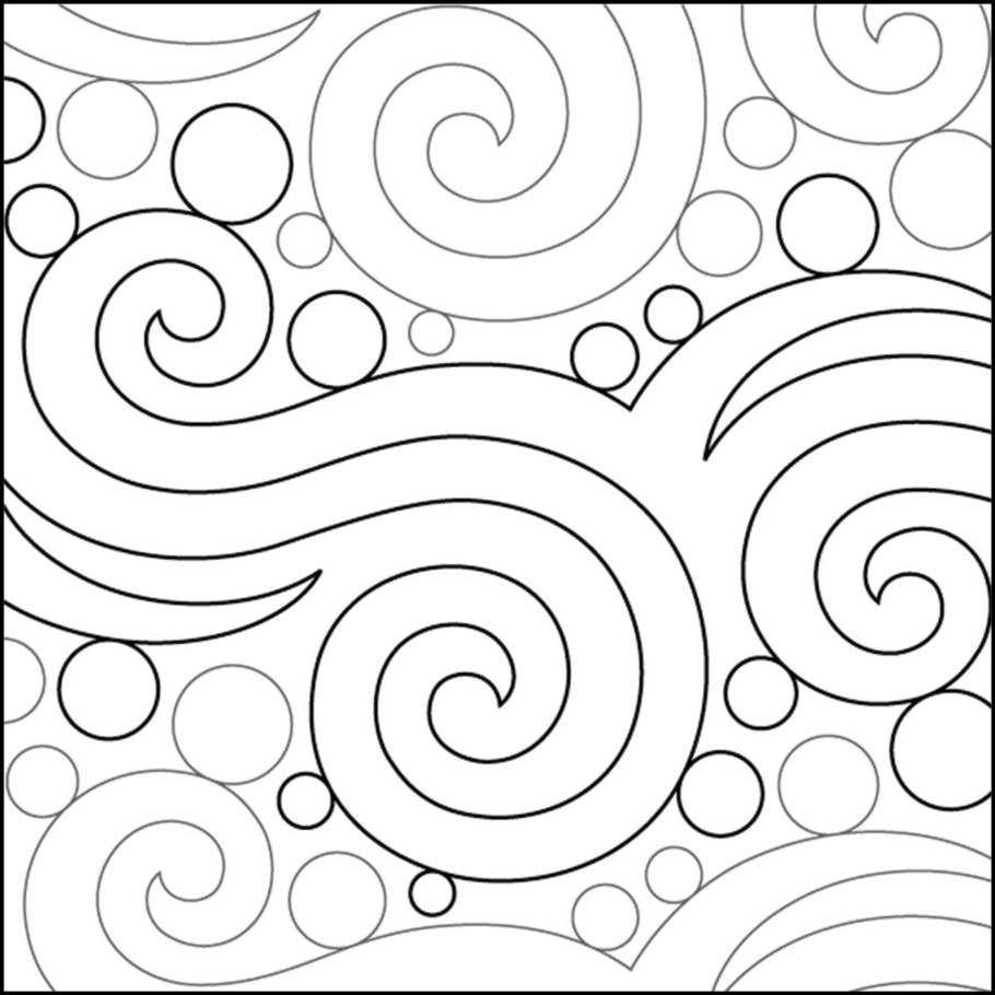 Трафарет для Стежки в пэчворке