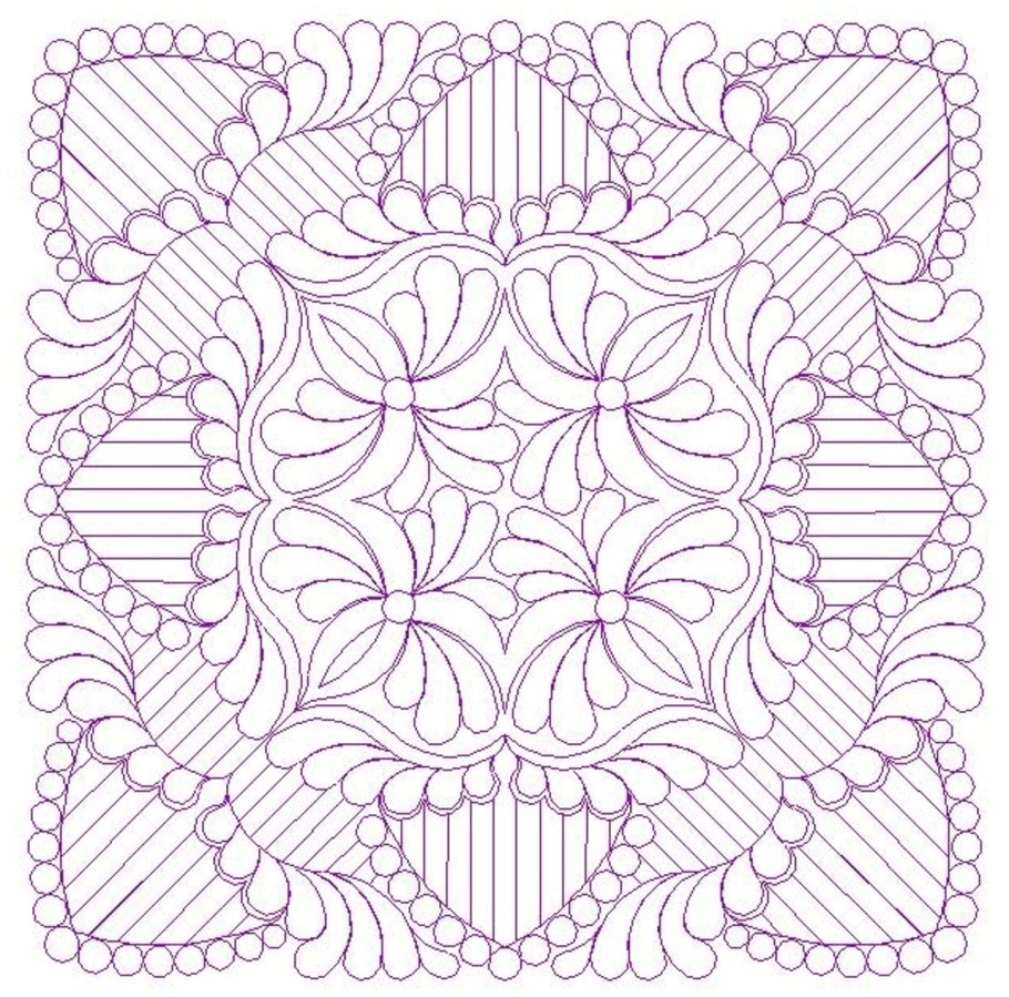 Схема Стежки для квилта