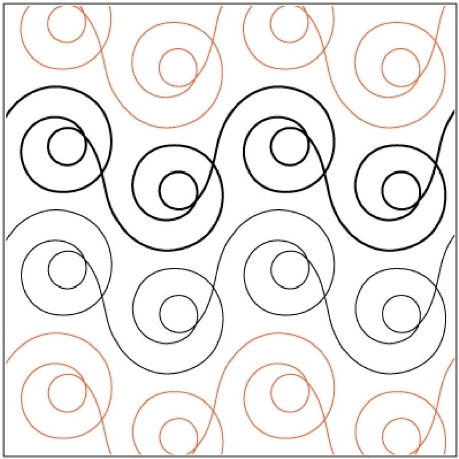 Схемы Стежки для квилтинга простые