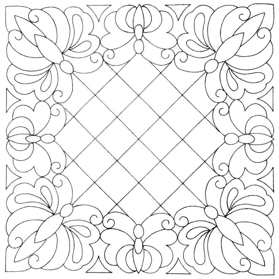 Узоры для Стежки одеяла