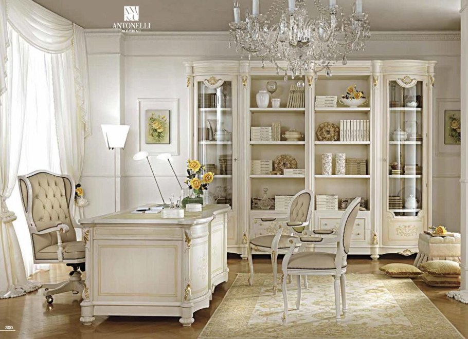 Мебель Италия в кабинет Неоклассика руководителя
