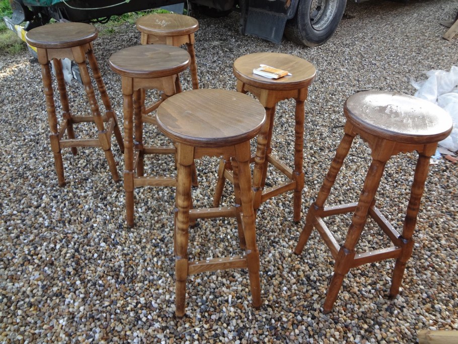 Барные стулья из балясин