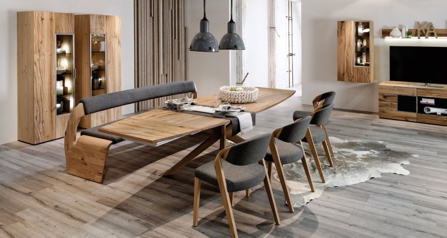 Стол дуб Бунратти лофт