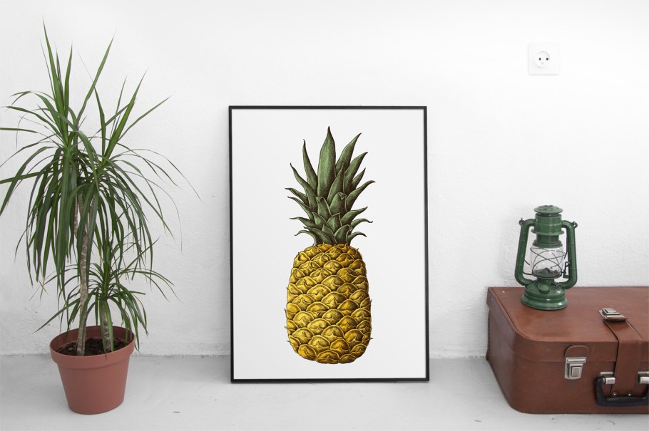 Ананас Постер