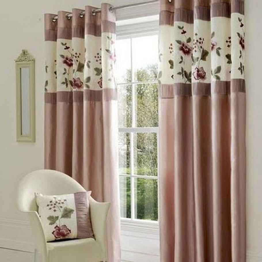 Шторы на люверсах комбинированные