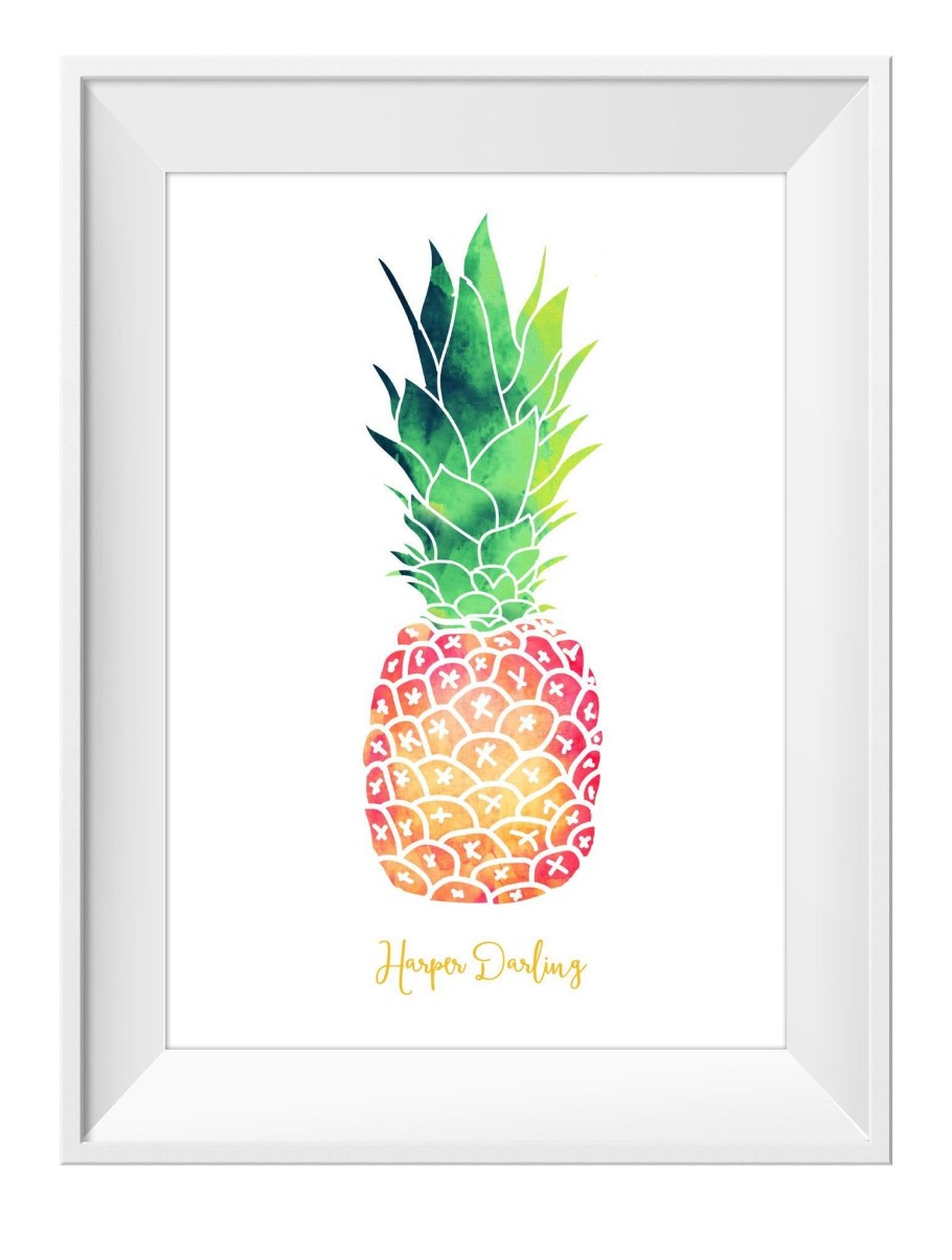 Ананас рисунок