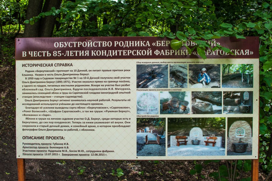 Беркутовский Родник Саратов