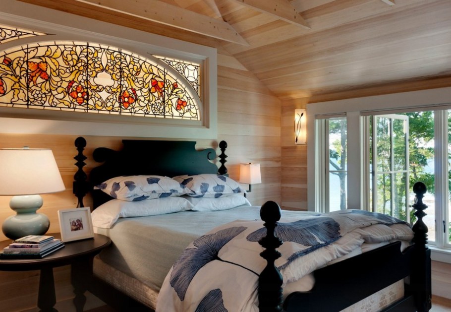 Витраж в современном интерьере