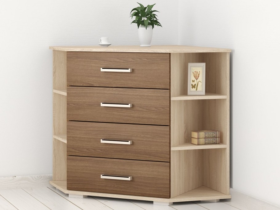 Катрин-7 комод венге/дуб молочный