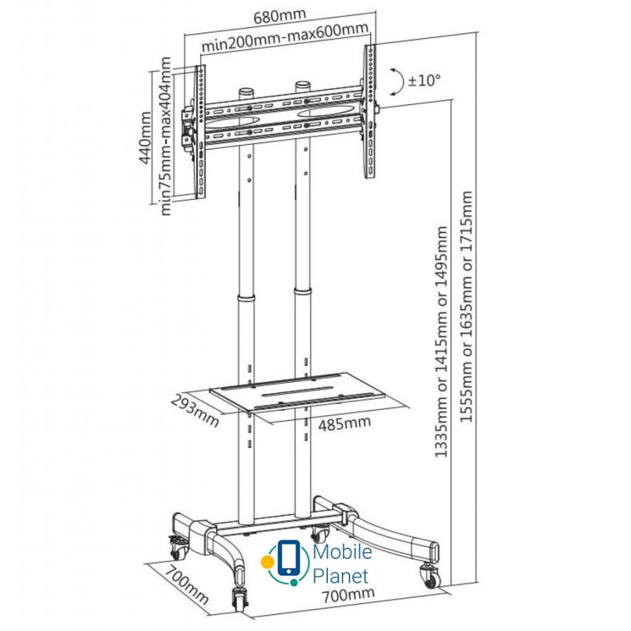 Стойка ITECHMOUNT t1030