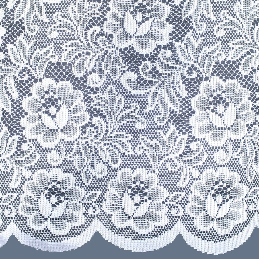 Жаккард тюль белая, papion 9005020/90/001, шир. 200 См х выс. 90 См.