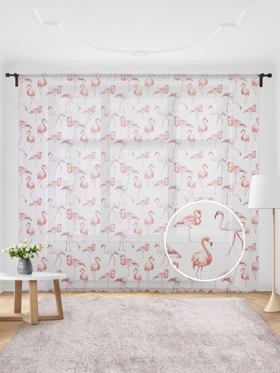 Тюль жаккардовая