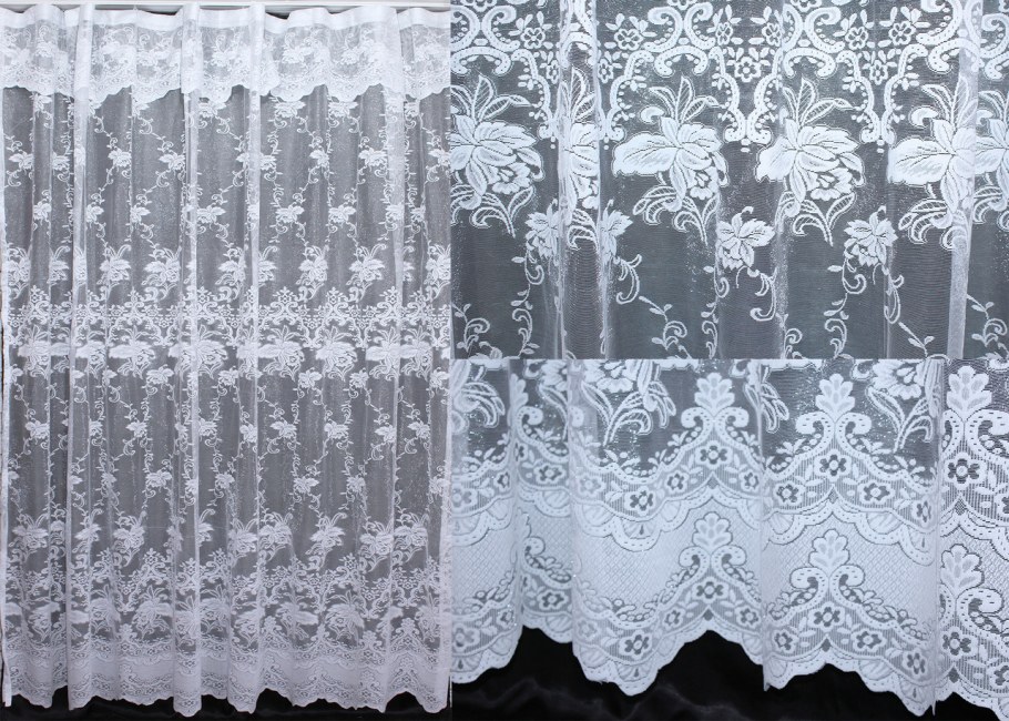 Тюль жаккард