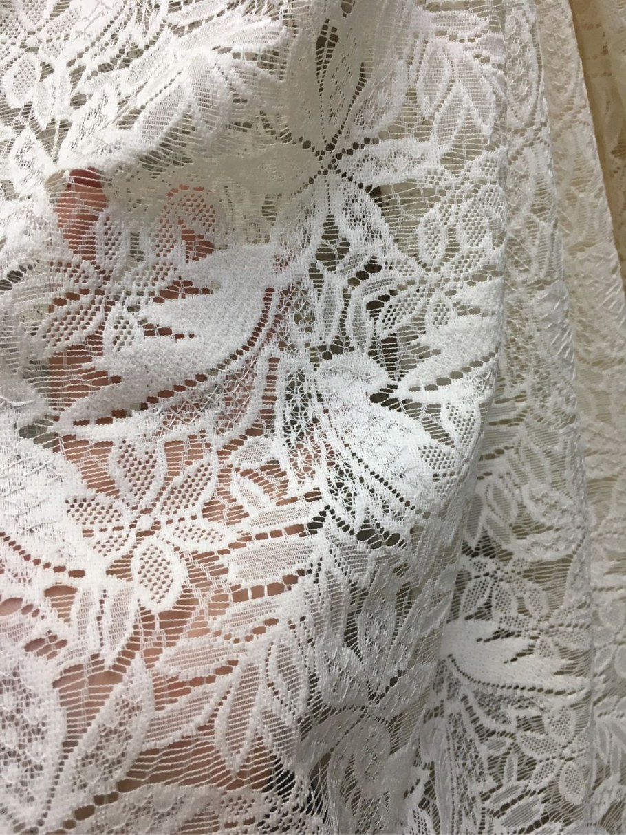 Тюль жаккард Ришелье