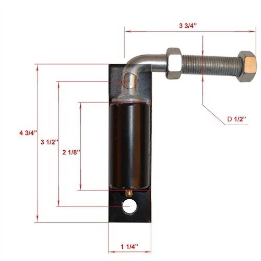 Петля для ворот распашных 30 мм