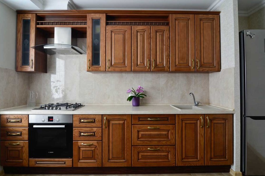 Фасад кухни дерево