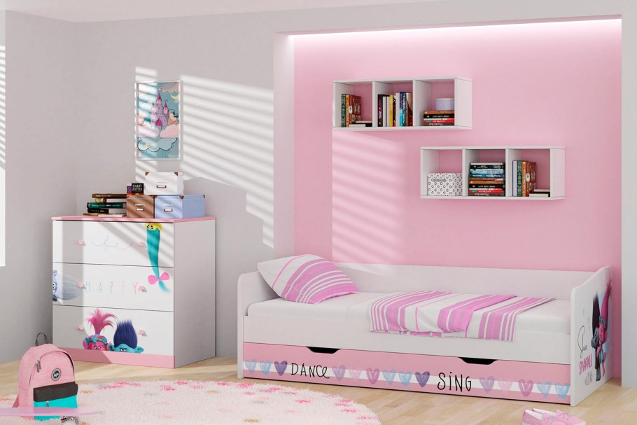 Шкаф Polini Kids Тролли