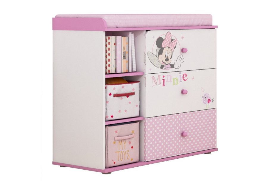 Пеленальный комод Polini Disney Baby 5090 Минни Маус