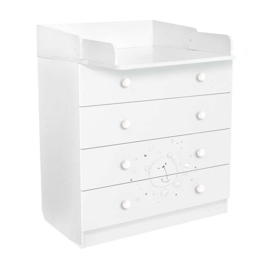 Комод Polini Kids French 1580, Amis, белый