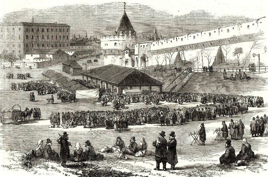 Китайгородская стена в Москве 16 век