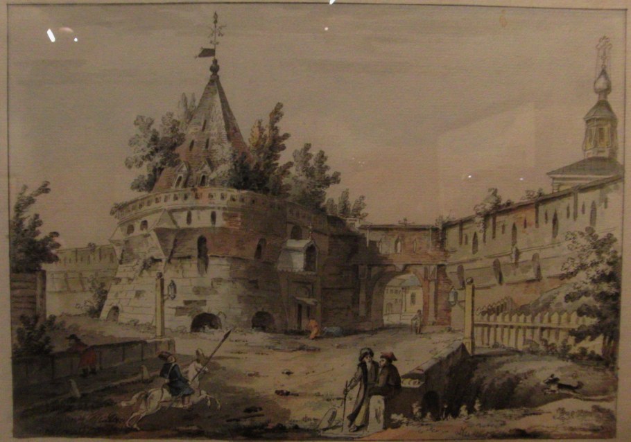 Варварские ворота Китай-города в Москве