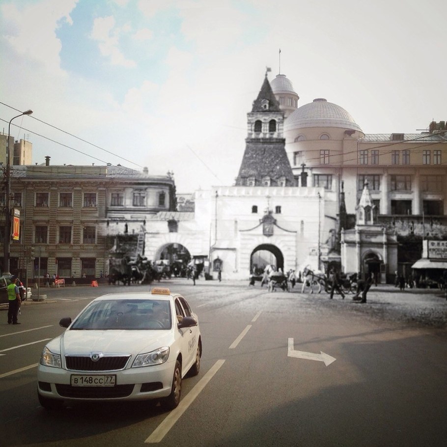 Площадь Ильинские ворота в Москве