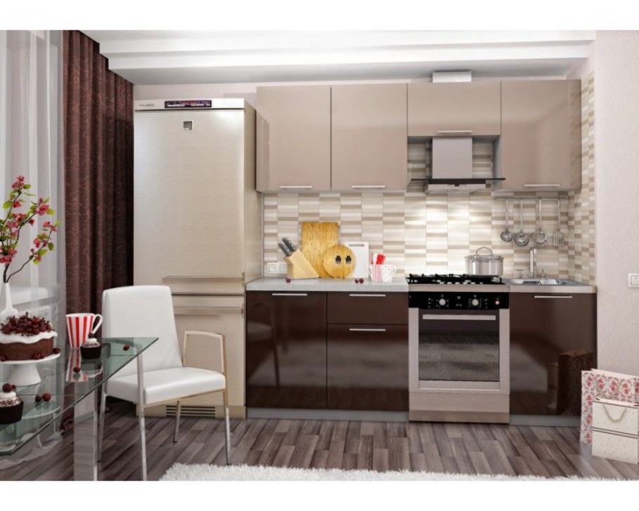 Кухня олива 2100