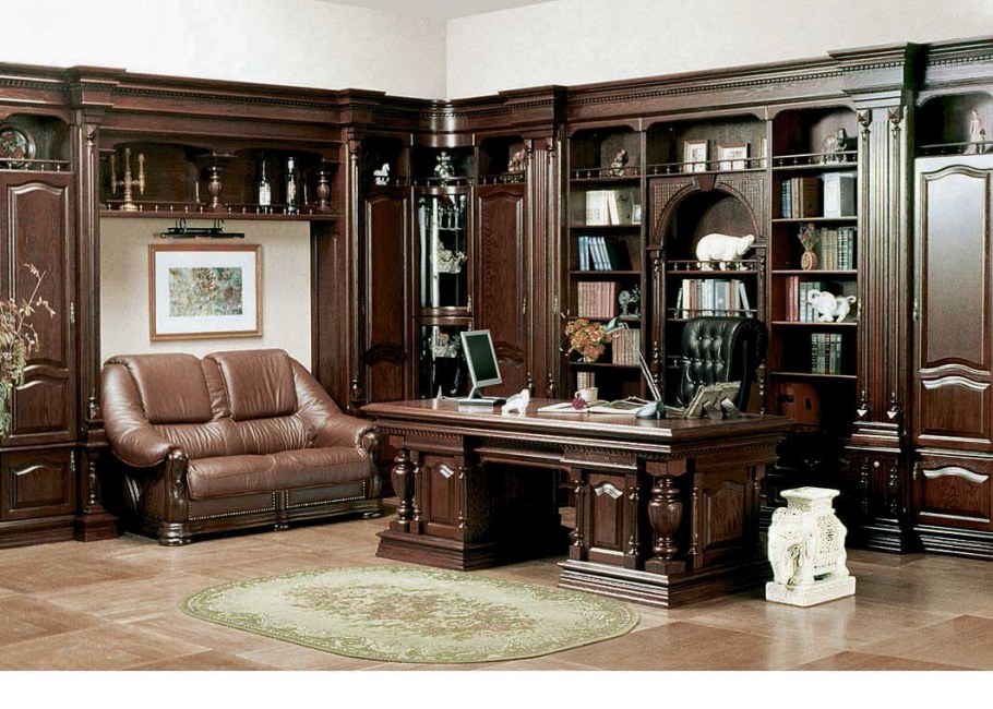 Кабинет из массива