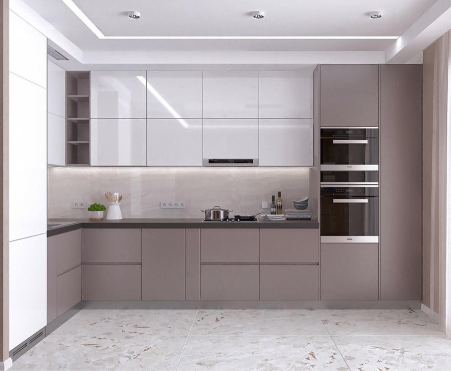 Кухня капучино Модерн