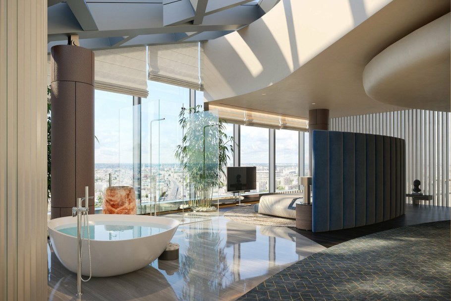 Пентхаус в башне Федерация