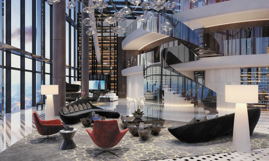 Апартаменты башня Федерация пентхаус