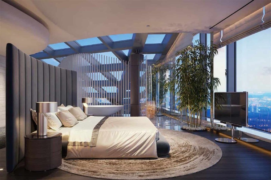 Башня Федерация пентхаус 95 этаж