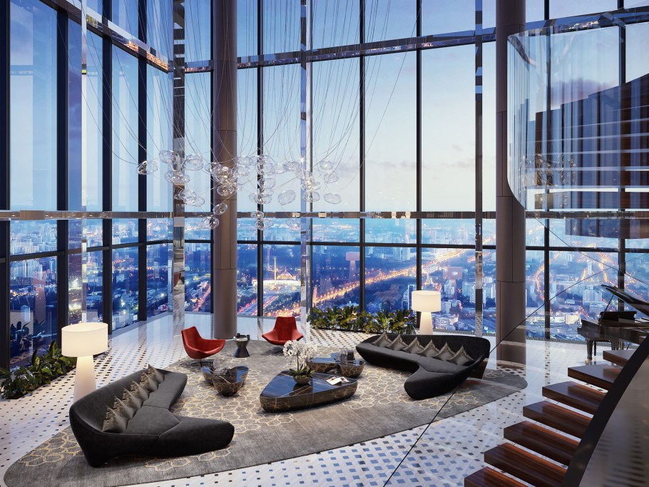 Пентхаус в башне Федерация