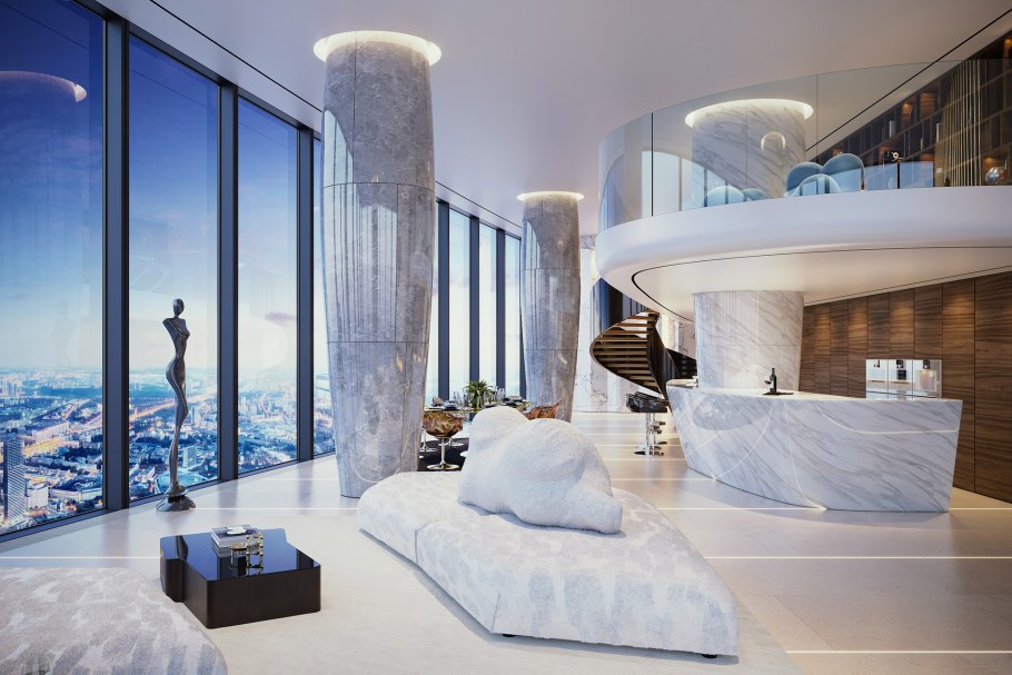 Пентхаус в башне Федерация