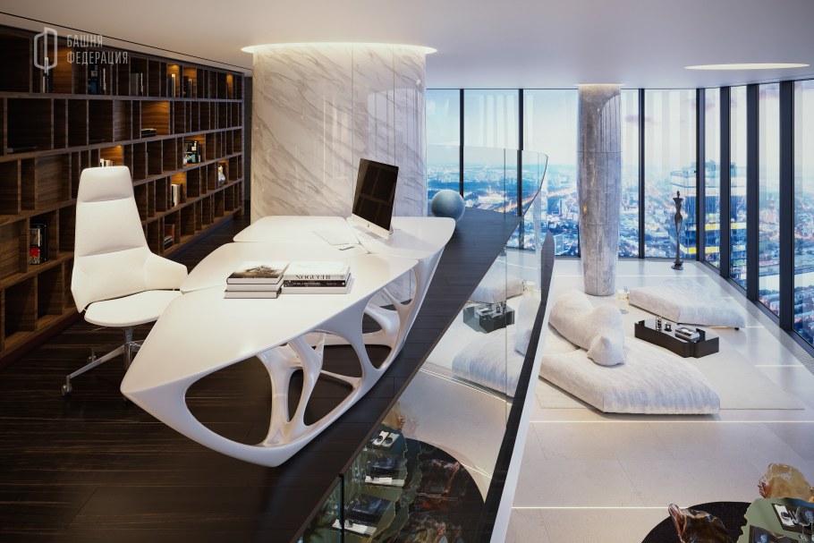 Башня Федерация пентхаус 95 этаж