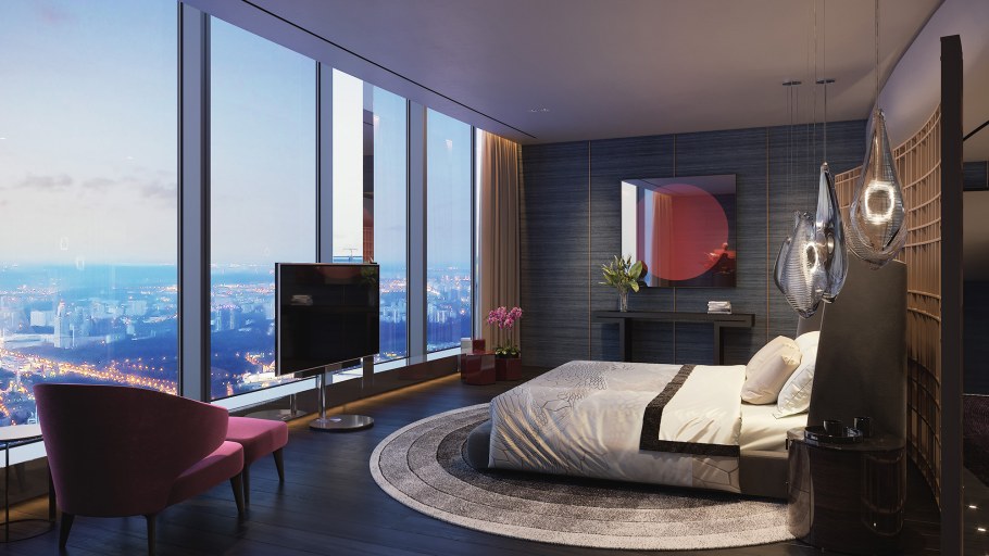 Башня Федерация пентхаус 95 этаж