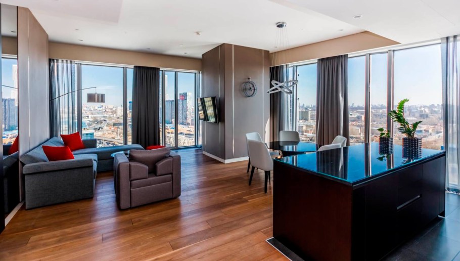 Апартаменты око Москва Сити