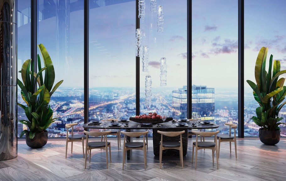 Апартаменты башня Федерация пентхаус