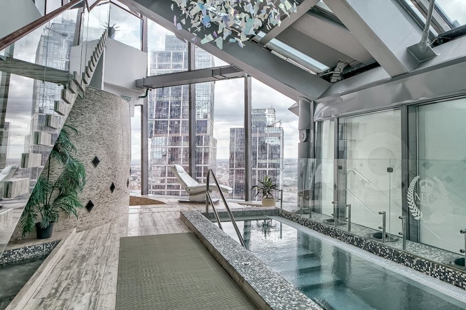 Башня Федерация пентхаус бассейн