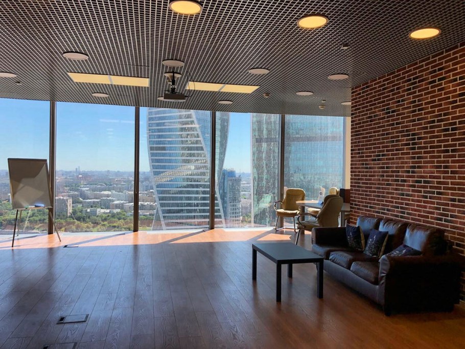 Москоу Сити внутри офисы