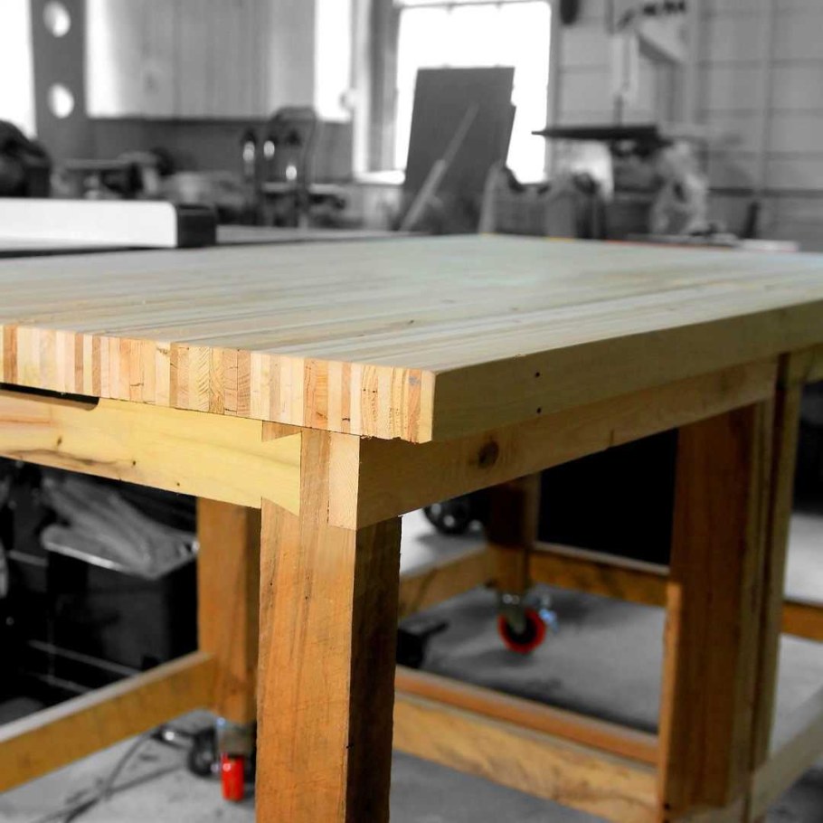 Верстак из паллет