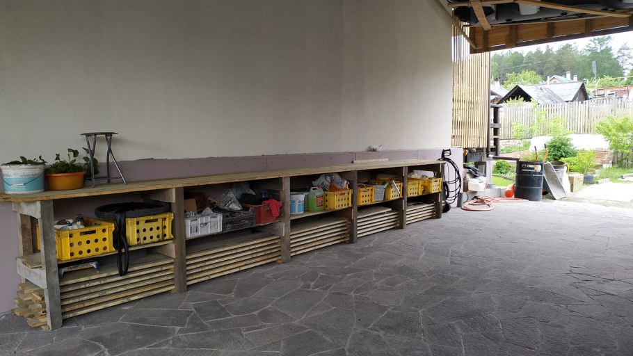 Мебель из паллет в стиле лофт