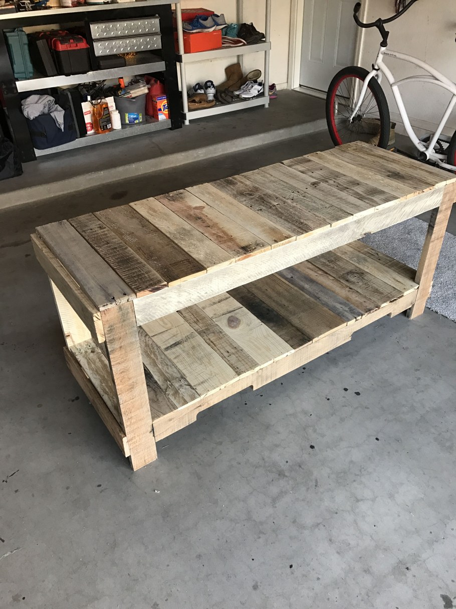 Верстак из паллет